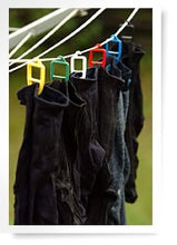 Indlæs billede til gallerivisning ingen sokkesortering, de bedste sokkeklemmer